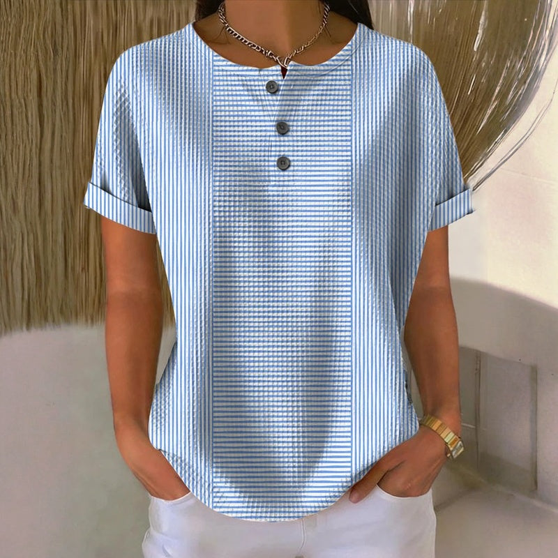 Clara | Blusa casual a rayas