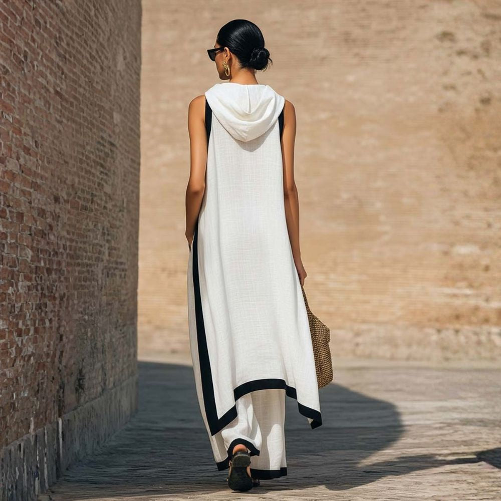 ALMUDENA | COMPLETO LINO ELEGANTE
