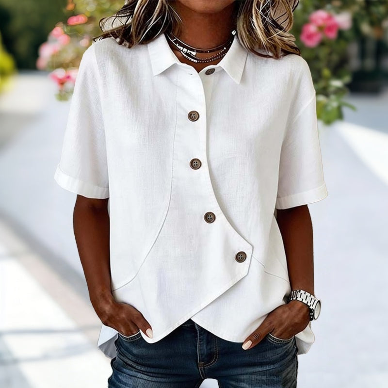Chloe | Blusa elegante lisa