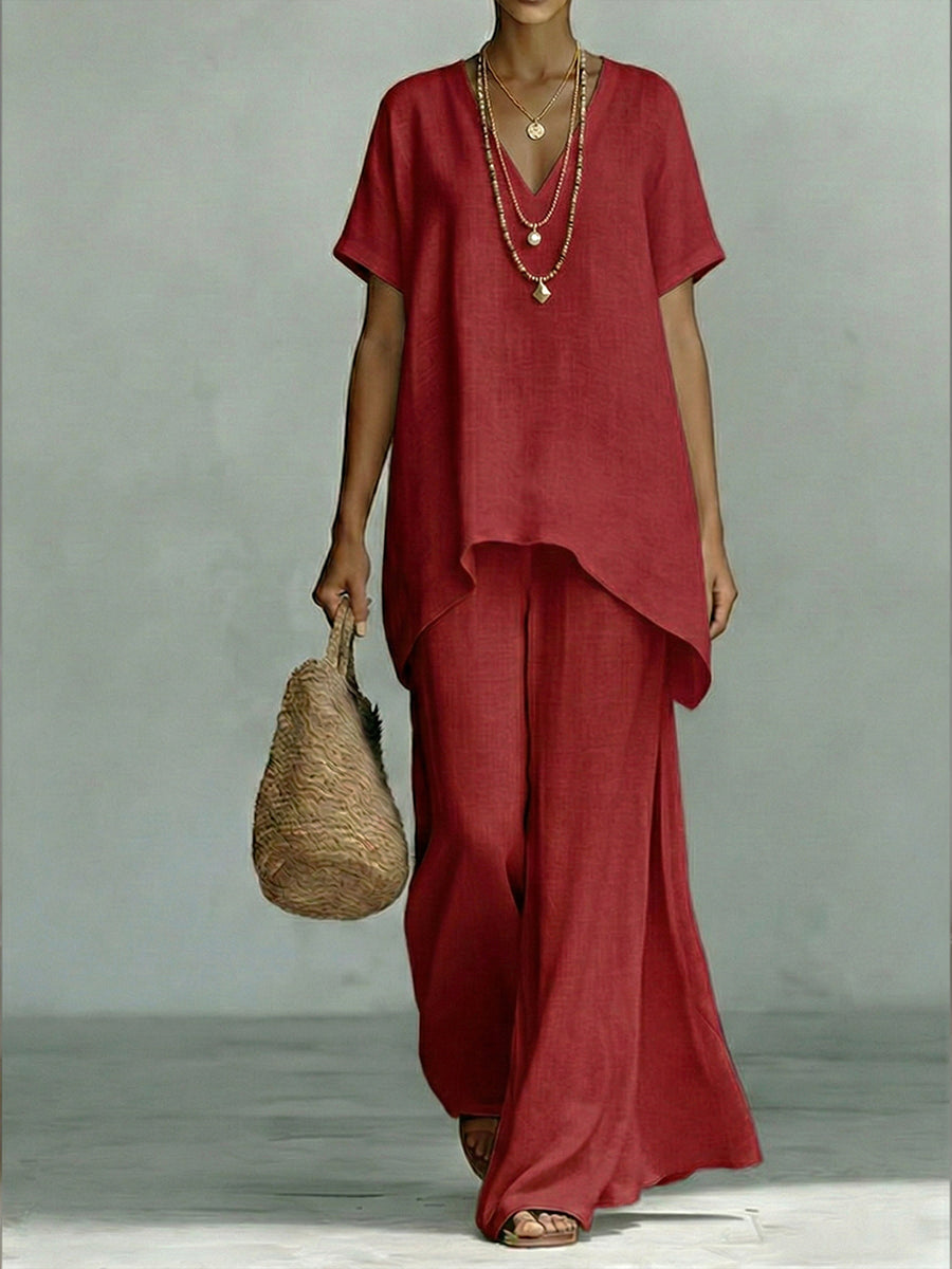 Adriana | Elegante conjunto de dos piezas