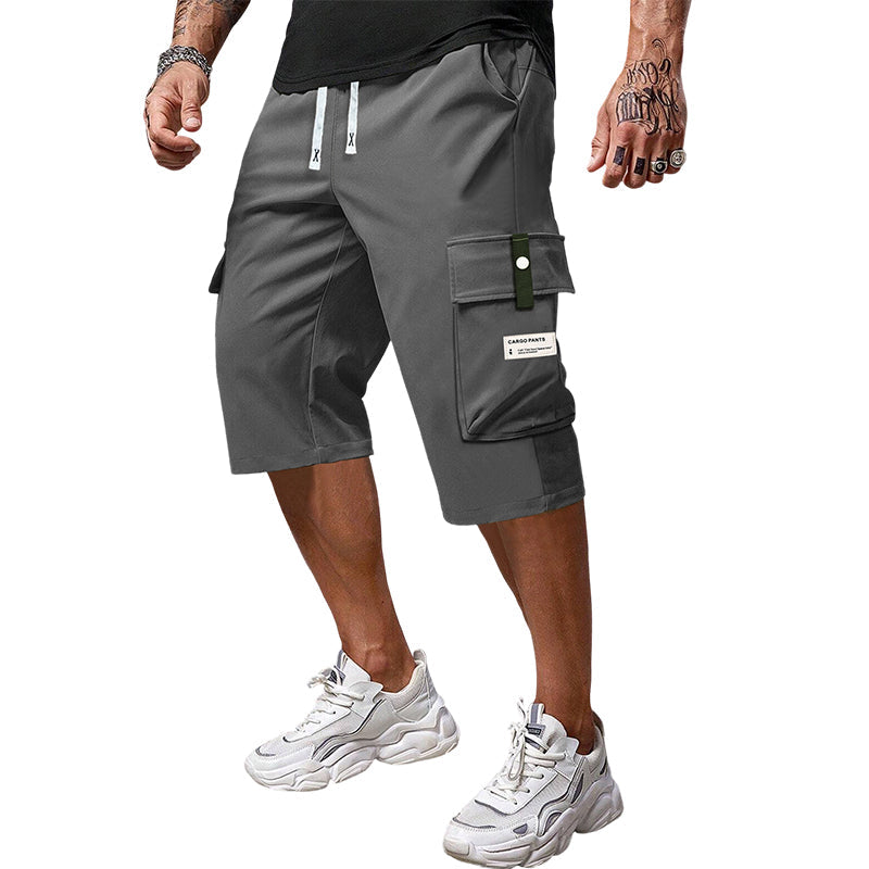 Carlos | Pantalones capri tipo cargo con cordón