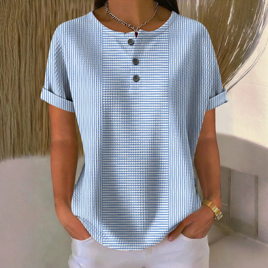 Clara | Blusa casual a rayas