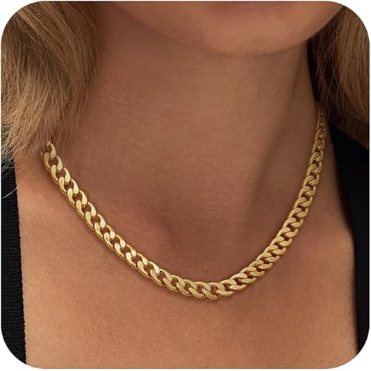 Inma | COLLAR DE ESLABONES CUBANOS GRUESOS