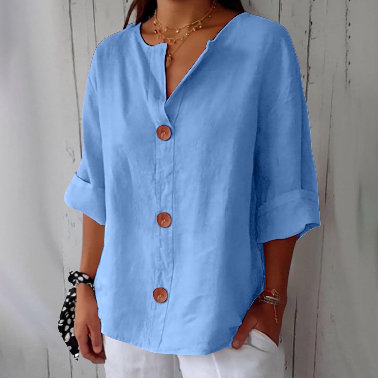 Carolina | Blusa holgada de verano Hazel