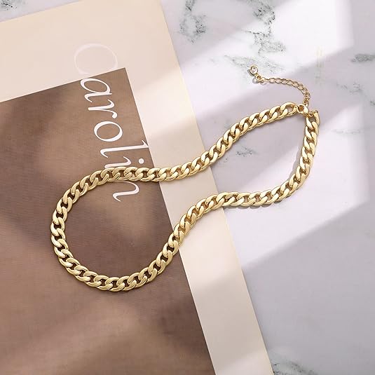 Inma | COLLAR DE ESLABONES CUBANOS GRUESOS