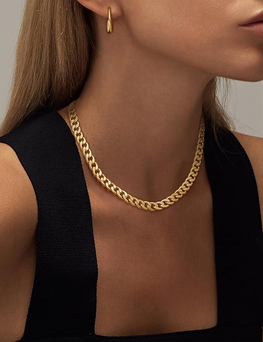 Inma | COLLAR DE ESLABONES CUBANOS GRUESOS