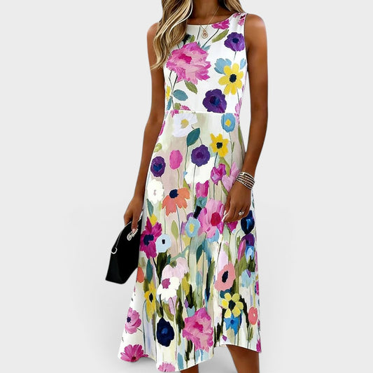 Ana | Vestido elegante con estampado floral