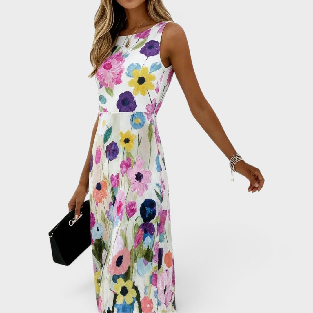 Ana | Vestido elegante con estampado floral