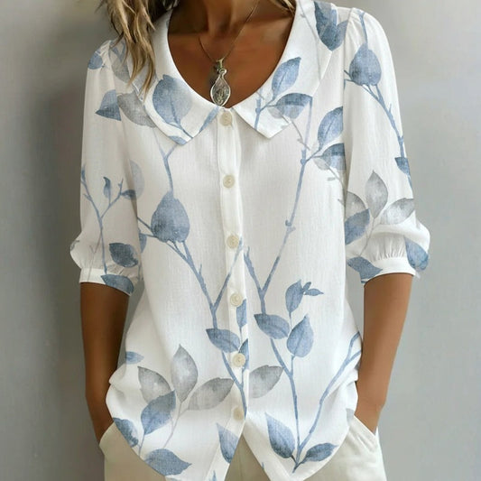 Verónica | Blusa floral elegante