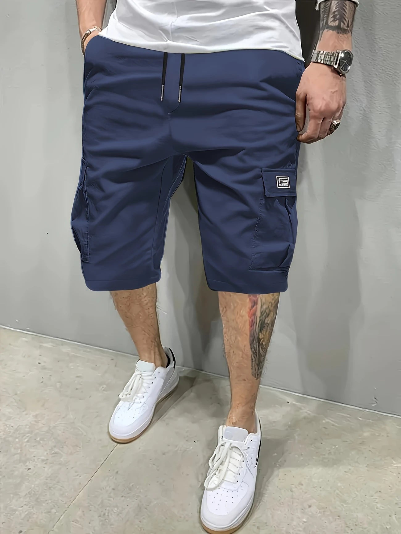 Mauro | Pantalones cortos cargo para hombre