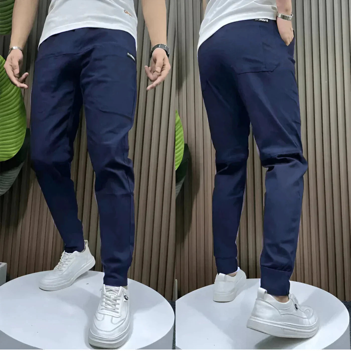 Luca | Pantalones cargo elásticos para hombre