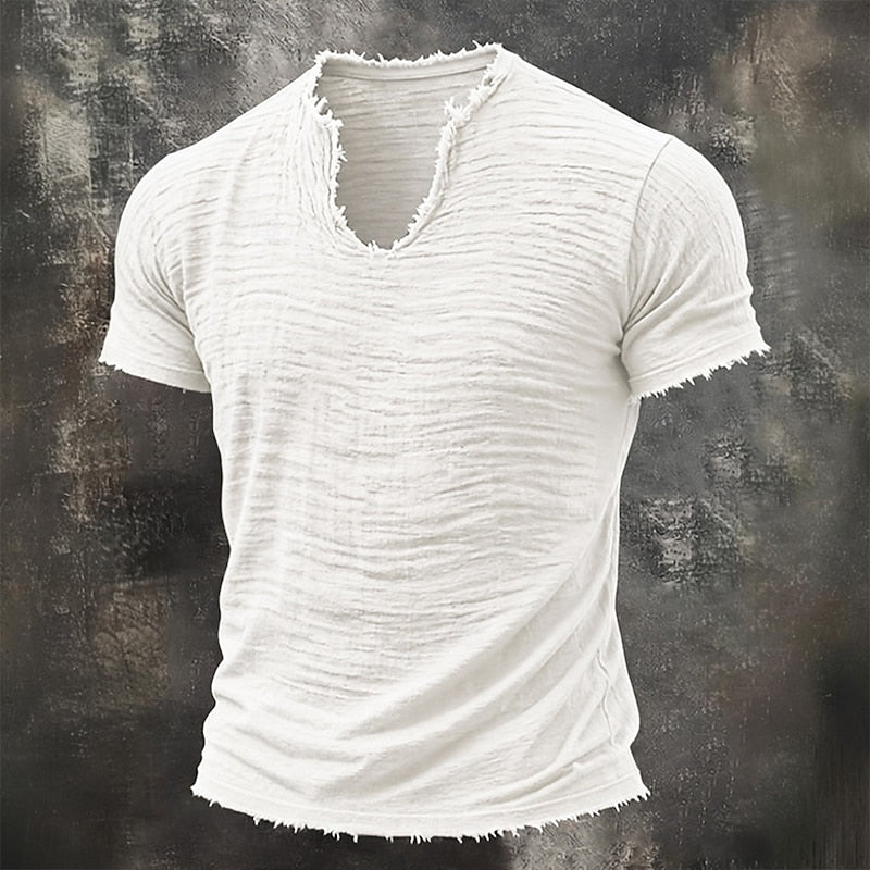Miguel | Camiseta con cuello abierto