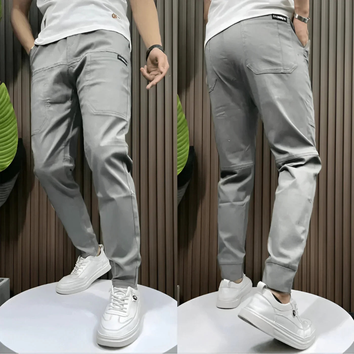 Luca | Pantalones cargo elásticos para hombre