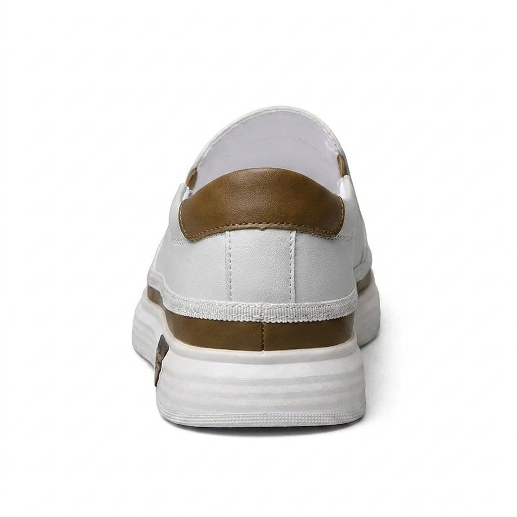 Pablo | Zapatillas sin cordones de cuero para hombre
