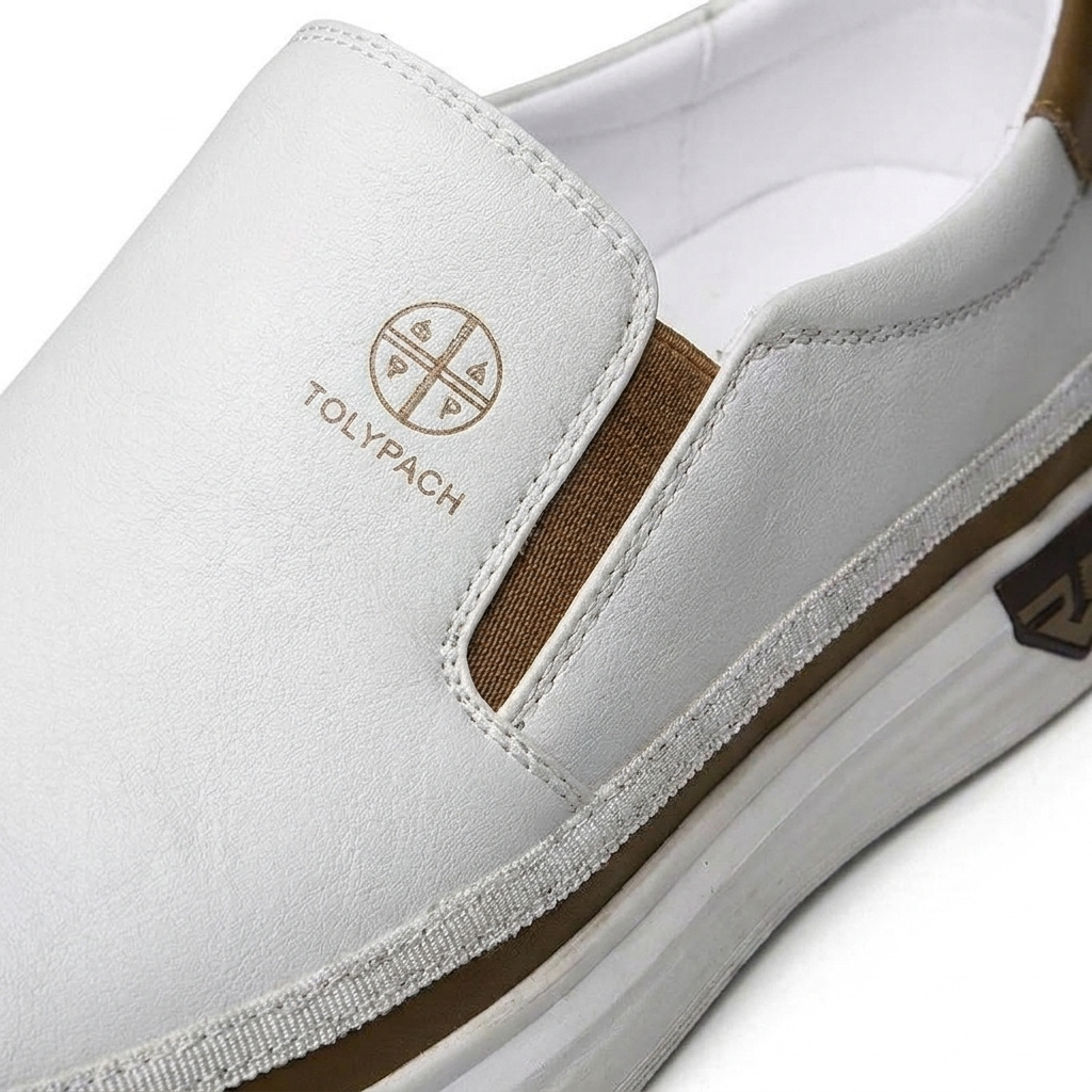 Pablo | Zapatillas sin cordones de cuero para hombre