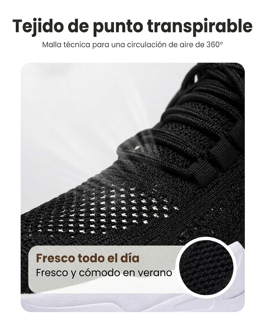 Violeta | Zapatillas cómodas y transpirables para mujer