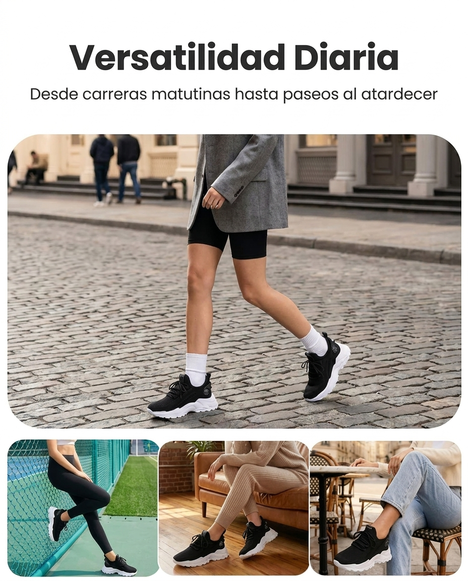 Violeta | Zapatillas cómodas y transpirables para mujer