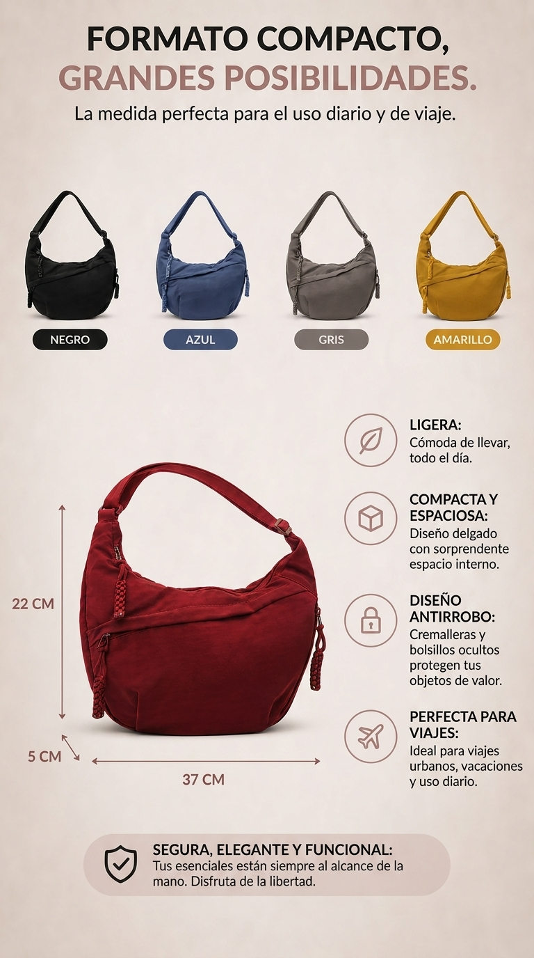 Luna | Bolso de hombro