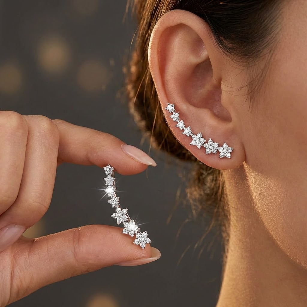 Paula | PENDIENTES FLORALES ATEMPORALES