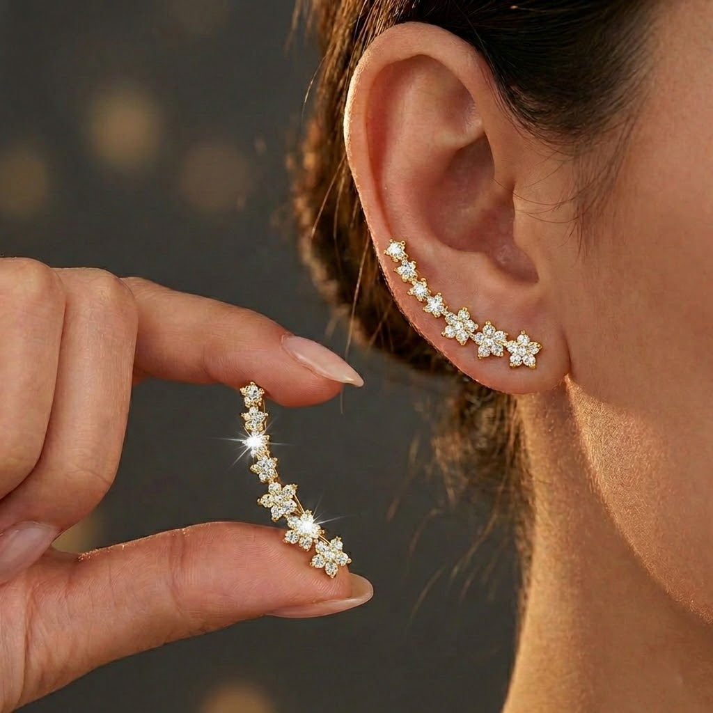 Paula | PENDIENTES FLORALES ATEMPORALES