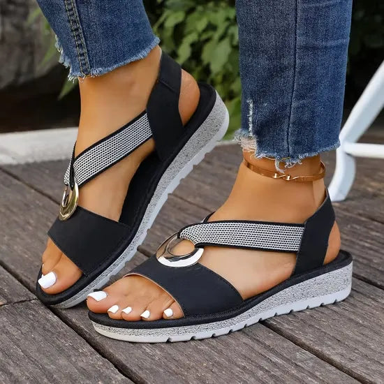Andrea | Sandalias con sujeción elegantes.