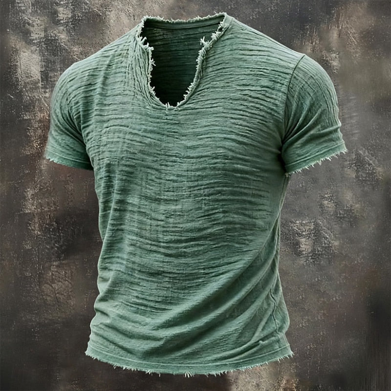 Miguel | Camiseta con cuello abierto