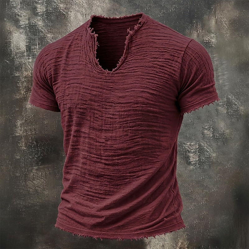 Miguel | Camiseta con cuello abierto