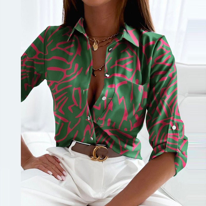 Silvia | Blusa elegante con cuello