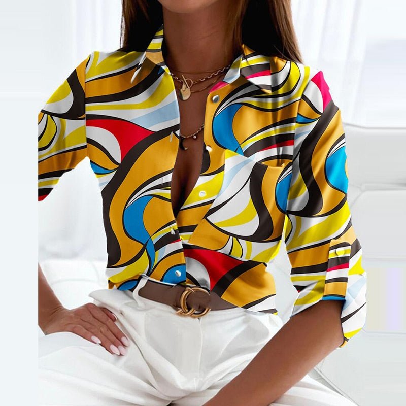 Silvia | Blusa elegante con cuello